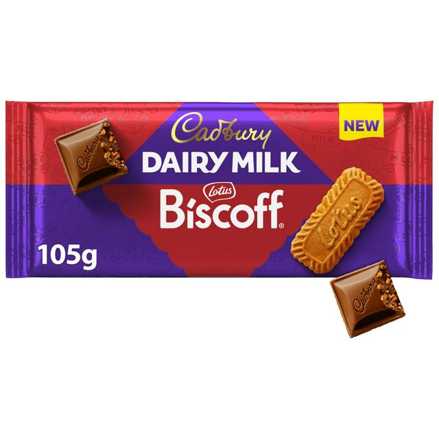 Cadbury Dairy Milk Biscoff (105g): UK