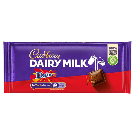 Cadbury Dairy Milk Daim (120g): UK