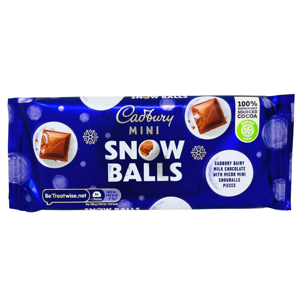 Cadbury Mini Snow Balls (110g): UK