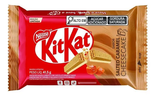 Kit Kat Sabor Salted Caramel (41.5g): Brazil