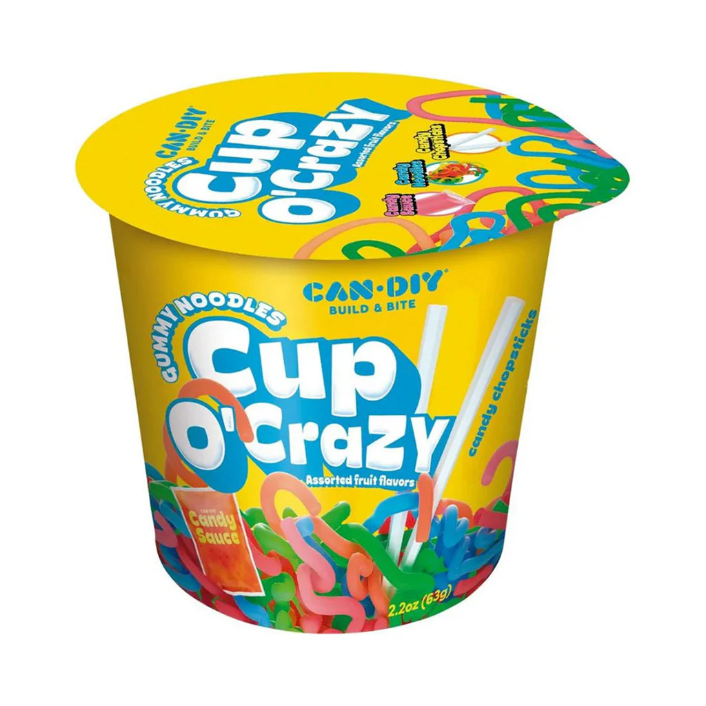 Gummy Noodles Cup O'crazy (63g): China
