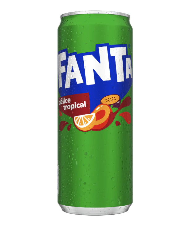 Fanta Delice Tropical (330ml): France
