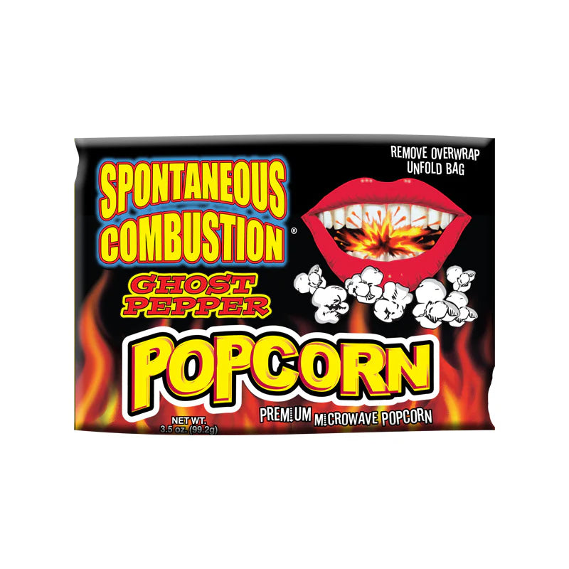 Spontaneous Combustion Ghost Pepper Popcorn (99.2g)