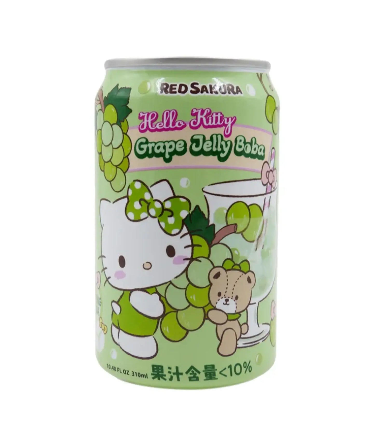 Hello Kitty Grape Jelly Boba (310ml): Taiwan