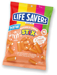 Lifesavers Peaches & Cream Stix (200g): Australia
