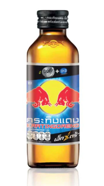 Red Bull Kratingdaeng Extra Zinc (145ml): Thailand