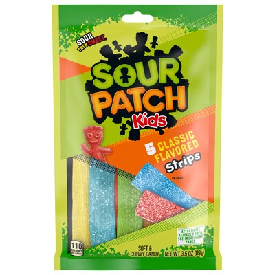 Sour Patch Kids 5 Classic Flavored Strips (99g): Mexico