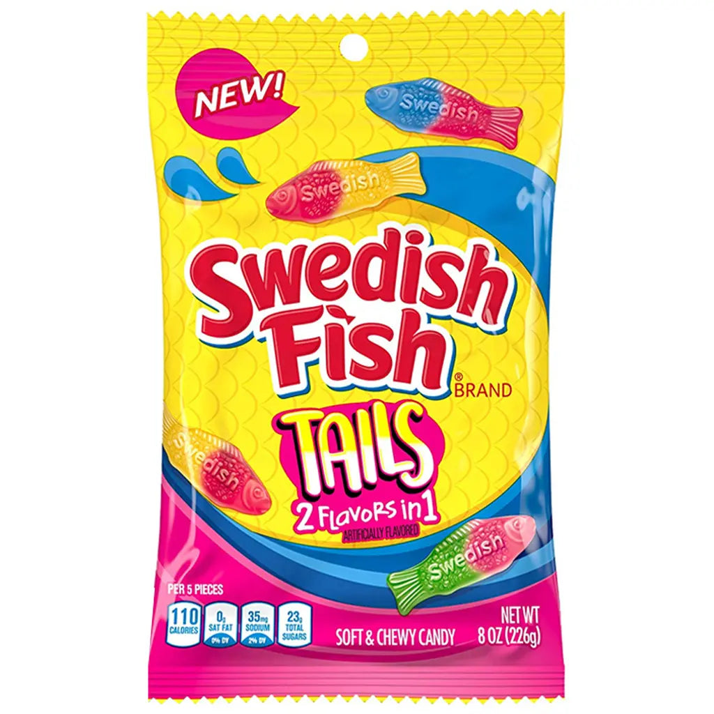 Swedish Fish Tails 2 in 1 (3oz)