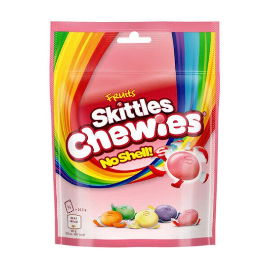 Skittles Chewies No Shell Fruit Flavoured (137g): UK