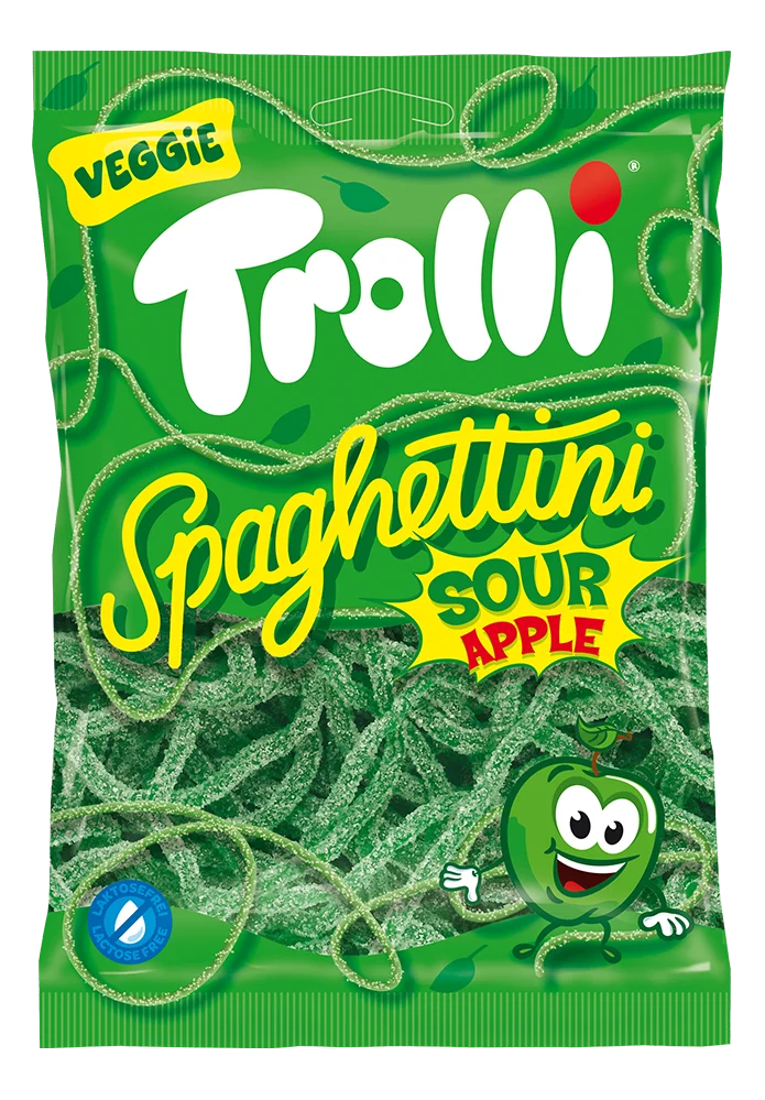 Trolli Spaghetti Sour Apple (100g): Germany