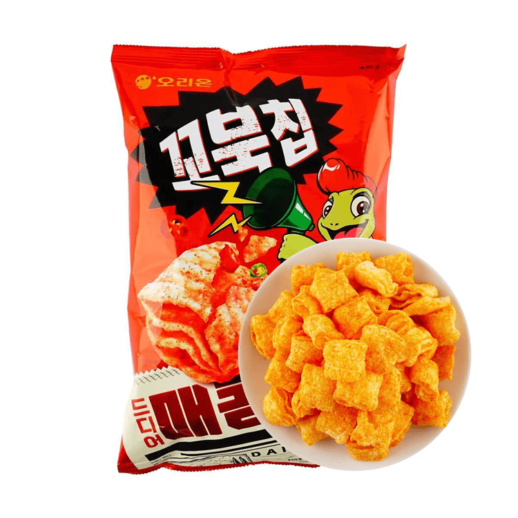 Kkobuk Chips Spicy (80g): Korea