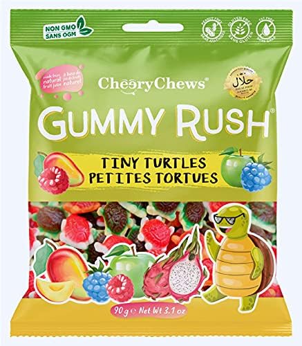 Cheery Chews Gummy Rush Tiny Turtles (90g)