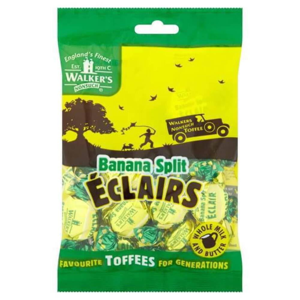 Walkers Banana Split Eclairs (150g): UK