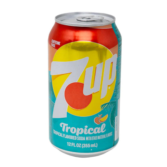 7 Up Tropical (355ml): USA