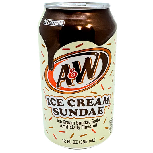 A&W Ice Cream Sundae (355ml): USA