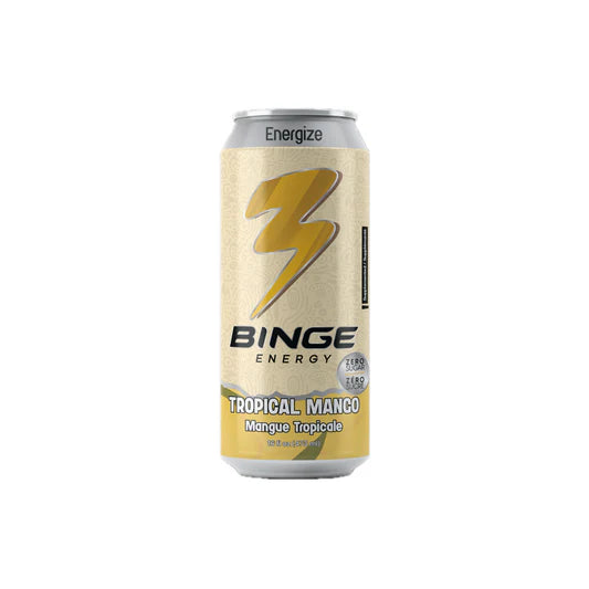 Binge Tropical Mango Energy Drink (473ml): USA