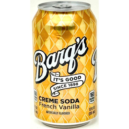 Barq's French Vanilla Creme Soda (355ml): USA