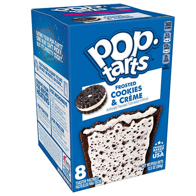 Pop Tarts Frosted Cookies & Creme (384g): USA