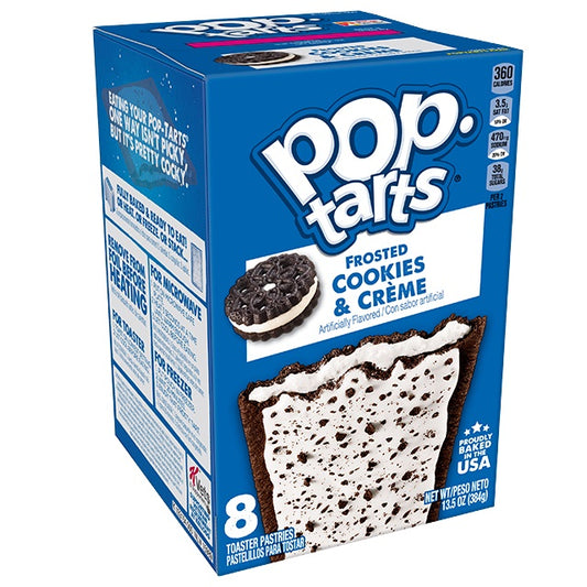 Pop Tarts Frosted Cookies & Creme (384g): USA