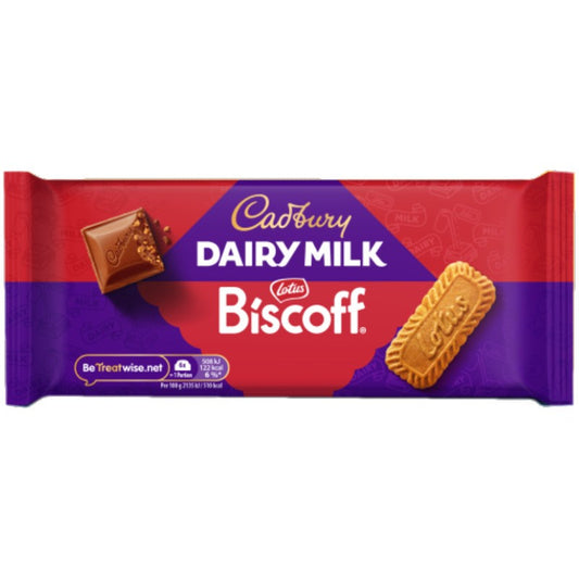 Cadbury Dairy Milk Biscoff (95g): UK