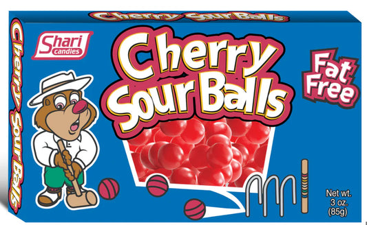 Cherry Sour Balls (85g): USA