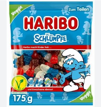 Haribo die Schlümpfe (175g): Germany