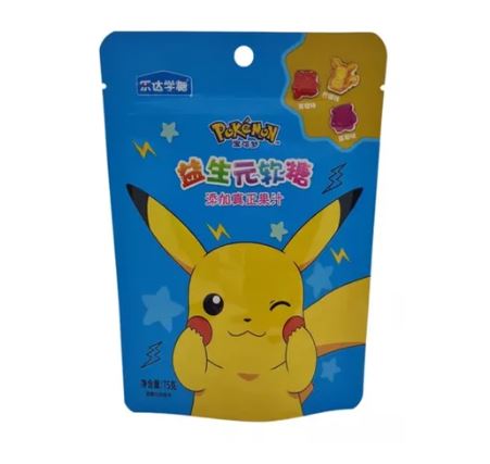 Pokemon Gummies Blue (75g): China