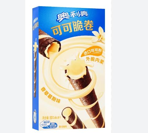 Oreo Wafer Vanilla Rolls (50g): Japan