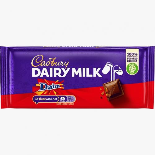 Cadbury Dairy Milk Daim (120g): UK