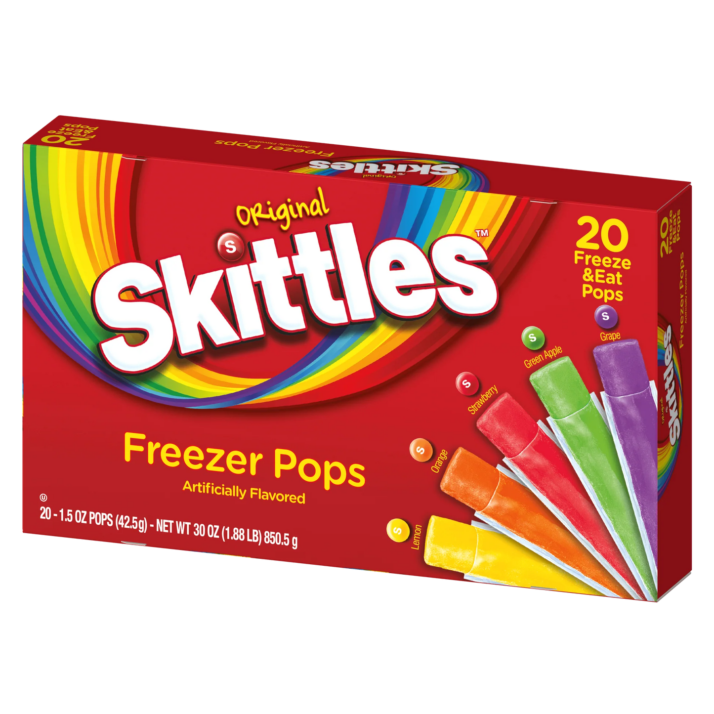 Skittles Freezer Pops (267ml): USA