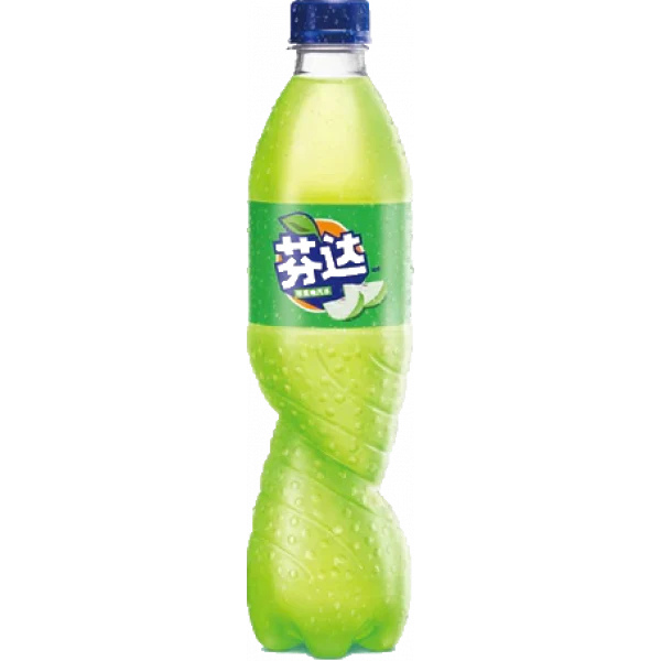 Fanta Green Apple (500mL):  China