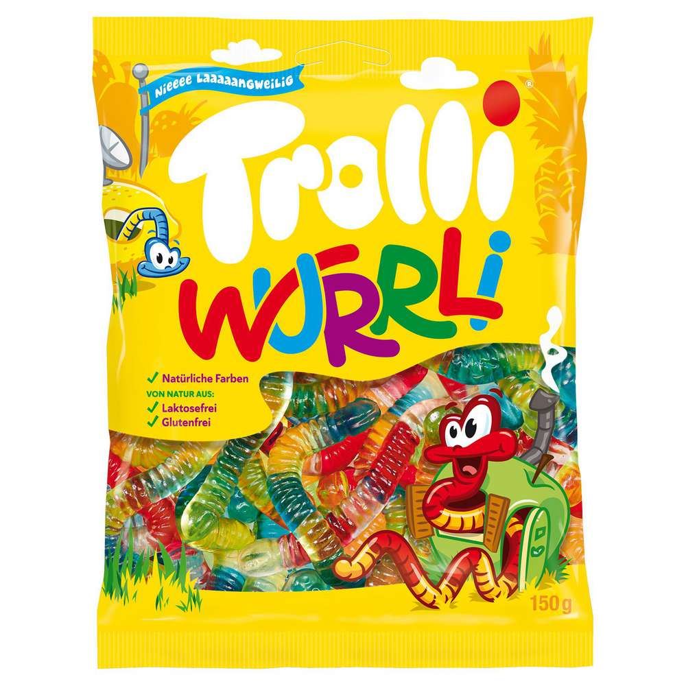 Trolli Wurrli (150g): Germany