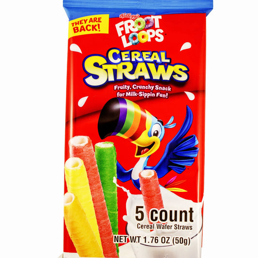 Froot Loops Cereal Straws (50g)