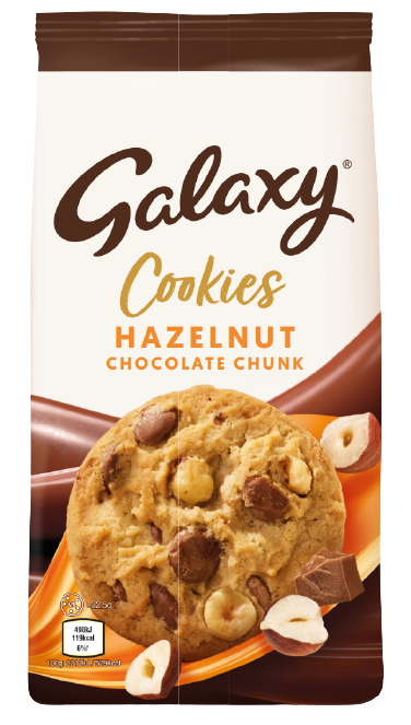 Galaxy Chocolate Chip & Hazelnut (144g): UK