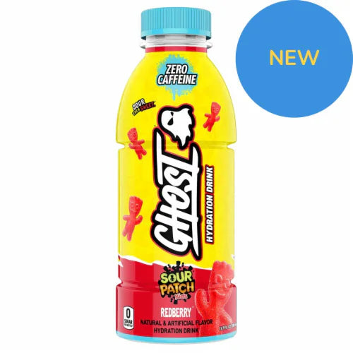 Ghost Hydration Sour Patch Redberry (500mL)