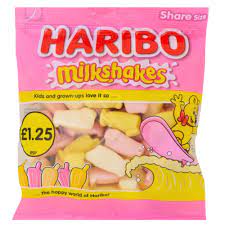 Haribo Milkshakes (140g): UK