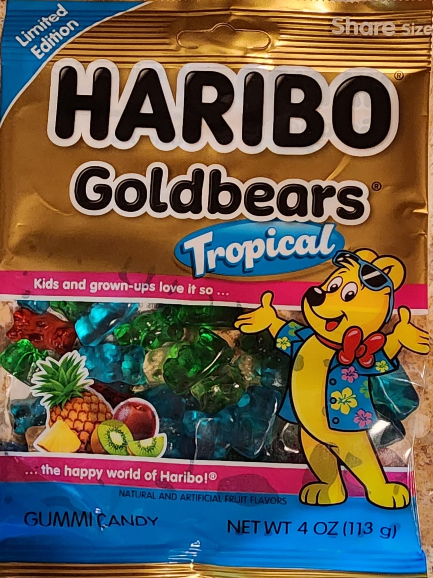Haribo Goldbears Tropical (113g): Germany