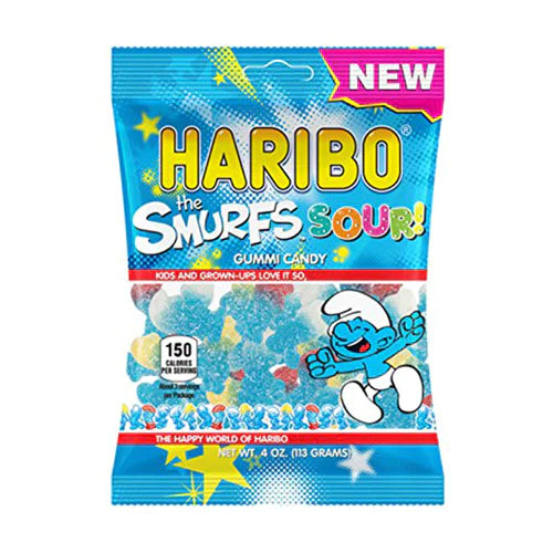 Haribo Smurfs Sour (113g)