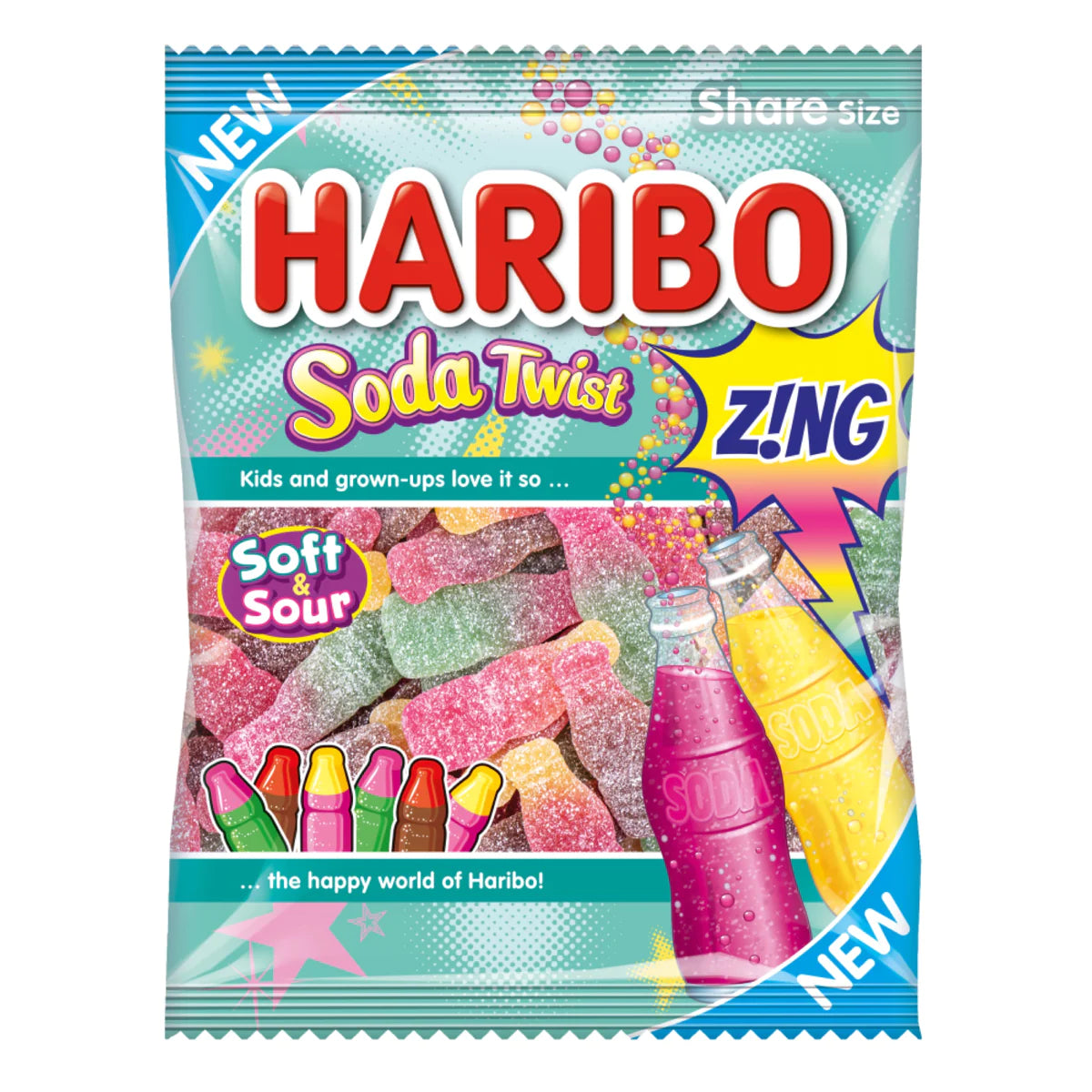 Haribo Soda Twist (160g): UK