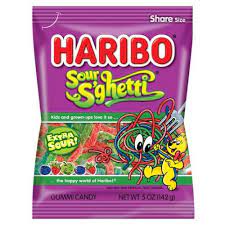 Haribo Sour S'ghetti (142g)