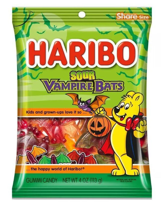 Haribo Sour Vampire Bats (113g)