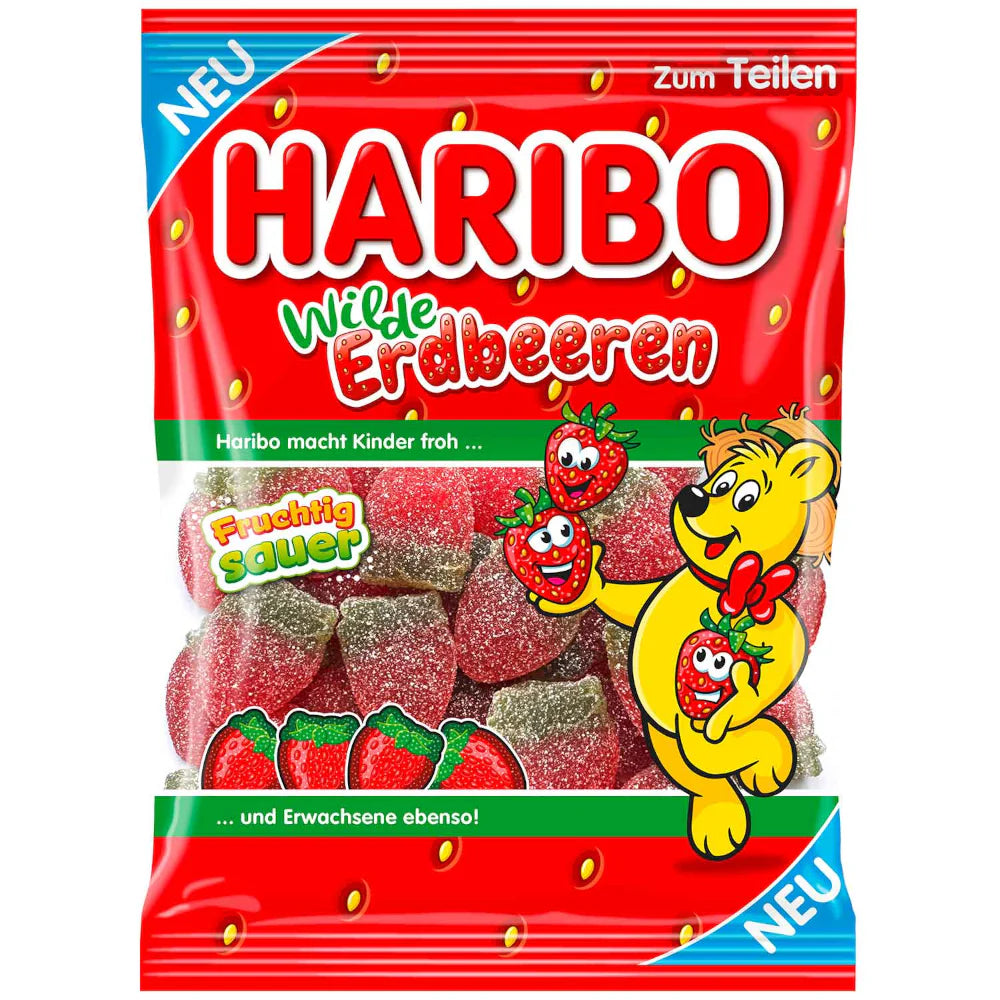 Haribo Wilde Erdbeeren (175g): Germany