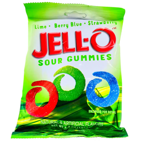 Jell-O Sour Gummies (127g)