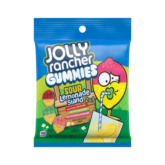 Jolly Rancher Gummies Sour Lemonade (96g)