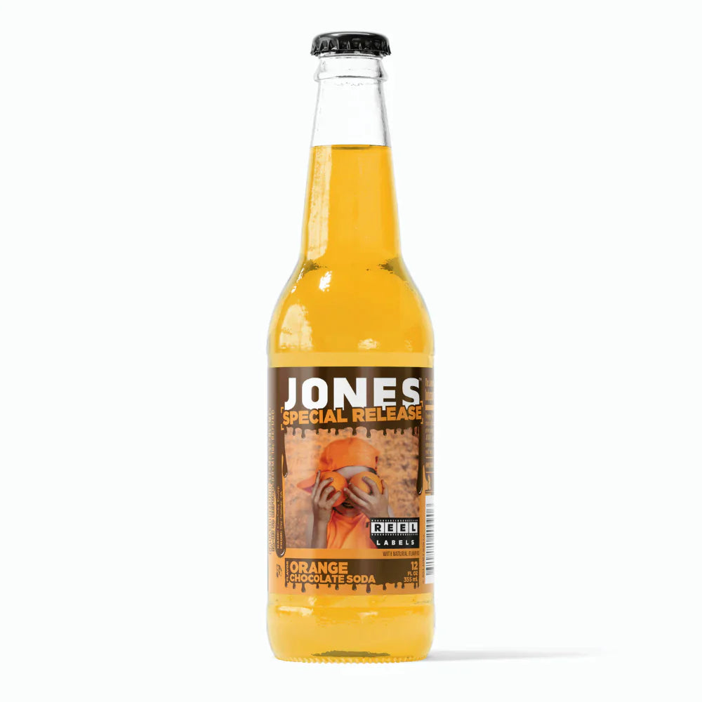 Jones Crushed Orange Chocolate Soda (355mL)