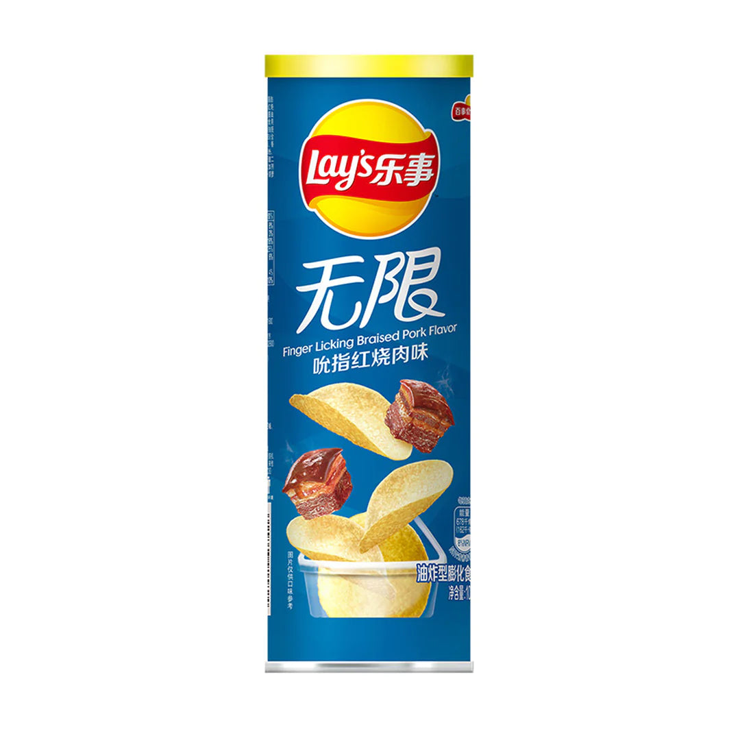 Lays Braised Pork Flavour (110g): China