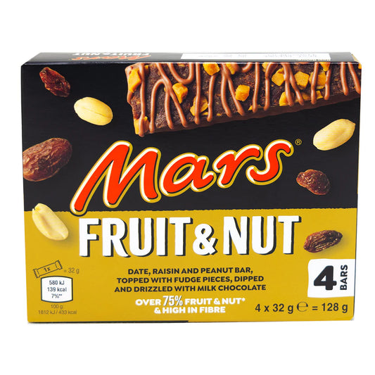 Mars Fruit & Nut (128g): UK