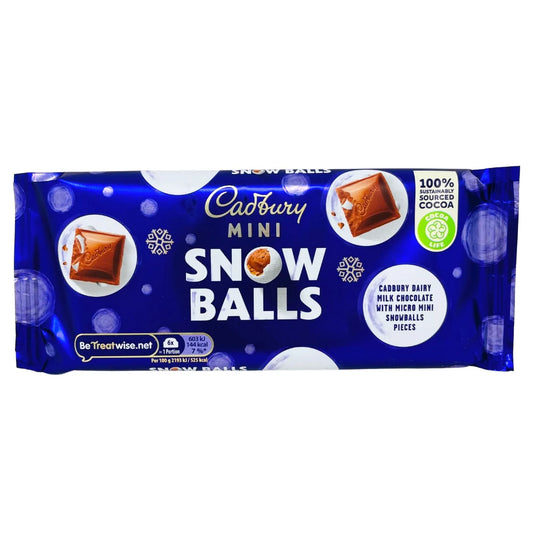 Cadbury Mini Snow Balls (110g): UK