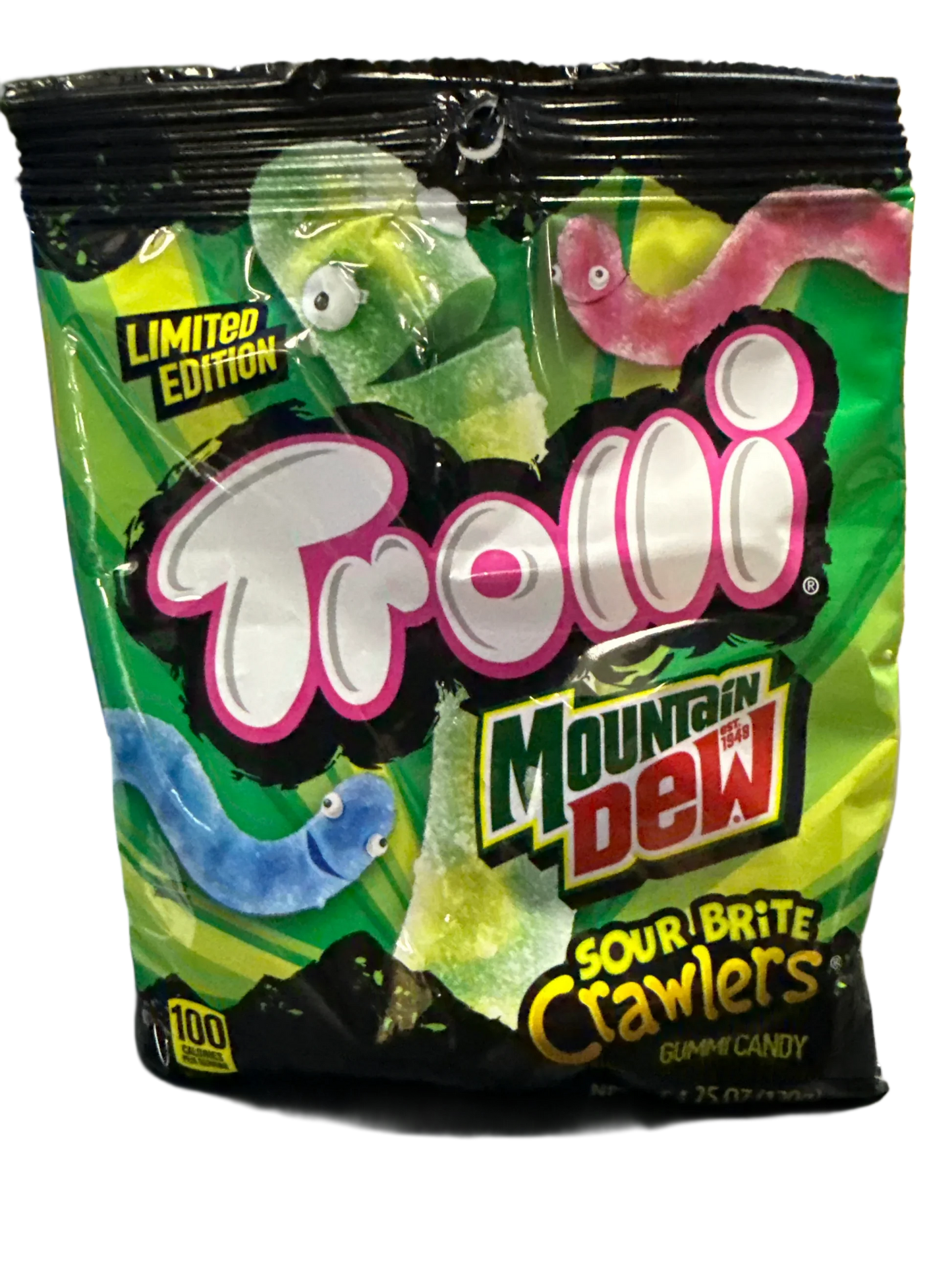 Trolli Mountain Dew Sour Brite Crawlers (120g): USA