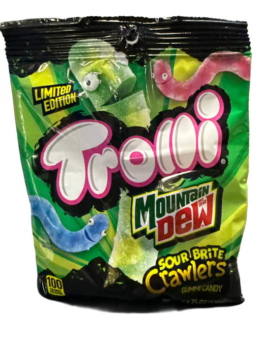 Trolli Mountain Dew Sour Brite Crawlers (120g): USA